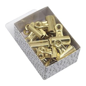 artoz Briefklemmer gold 2,5 cm, 12 St.