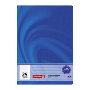 BRUNNEN Schulheft Vivendi Lineatur 25 liniert DIN A4 Außenrand, 16 Blatt, 1 St.