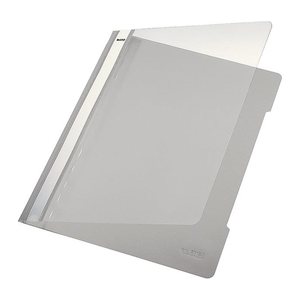 LEITZ Schnellhefter 4191 Kunststoff grau DIN A4, 25 St.