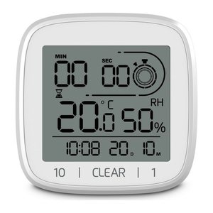 hama Zypern Thermo-Hygrometer weiß, 1 St.