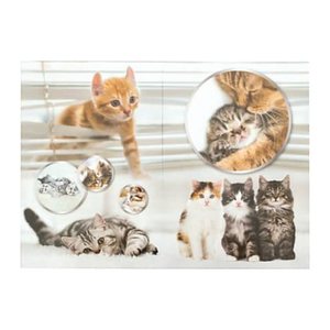 HERMA Papierkorb 15,0 l Katzen, 1 St.