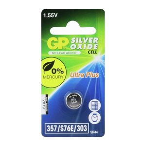 GP Knopfzelle SR44W Silberoxid 1,55 V, 1 St.