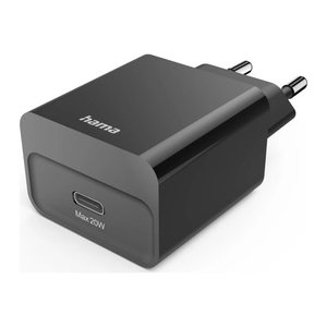 hama Ladeadapter schwarz, 20 Watt