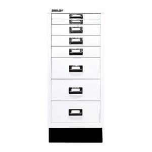 BISLEY MultiDrawer™ L298S Schubladenschrank verkehrsweiß 8 Schubladen 27,8 x 38,0 x 67,0 cm, 1 St.