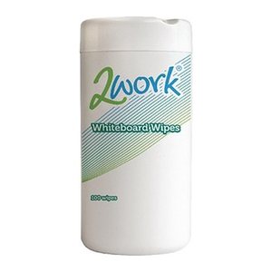DURABLE Whiteboard Clean Reinigungstücher Box a 100 St weiß