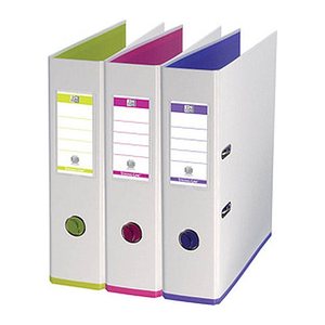 OXFORD myColour Strong-Line Ordner farbsortiert Karton 8,0 cm DIN A4, 10 St.