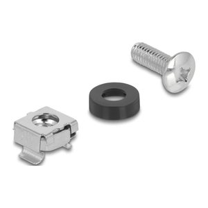 DELOCK Rack Montage Set für 10" und 19" 100 Stück