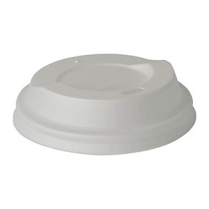 PAPSTAR Deckel für Einweg-Kaffeebecher pure weiß Ø 8,0 cm, 50 St.