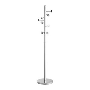 ALCO Kleiderständer 2812 silber Metall 8 Haken 41,0 x 182,0 cm, 1 St.