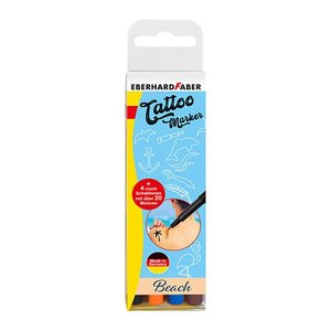 EBERHARD FABER Beach Tattoostifte farbsortiert 1,0 - 5,0 mm, 4 St.