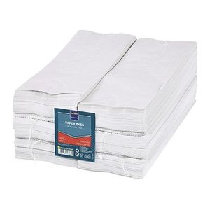 METRO PROFESSIONAL Faltenbeutel weiß 13,0 x 35,0 cm, 1.000 St.
