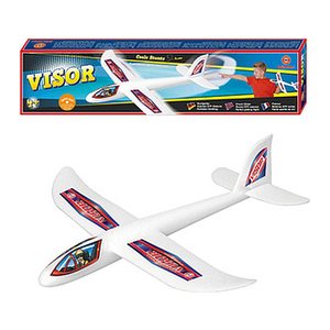 Günther® Flugspielzeug Wurfgleiter Visor weiß, 1 St.