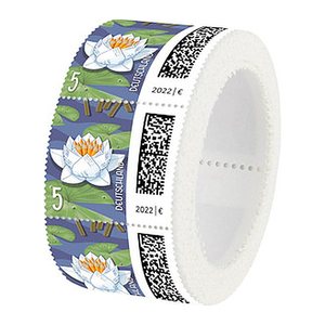 Deutsche Post 0,05 € Briefmarken "Seebriefrose" nassklebend, 200 St.