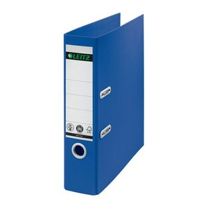LEITZ recycle 1018 Ordner blau Karton 8,0 cm DIN A4, 1 St.
