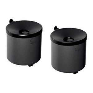 TKG Rondo senior Wandaschenbecher graphit, 2 St.