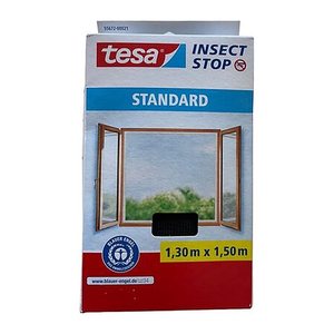 tesa Fliegengitter Insect Stop Standard anthrazit 1,3 x 1,5 m