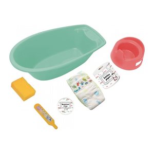 Heless® Badewannenset Pinguin Puppenzubehör