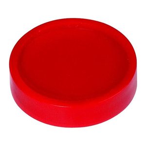 MAUL Magnete rot, Kunststoff Ø 2,9 x 1,2 cm, 10 St.