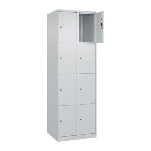 CP Schließfachschrank Classic Plus lichtgrau 080000-204 S10008, 8 Schließfächer 60,0 x 50,0 x 185,0 cm