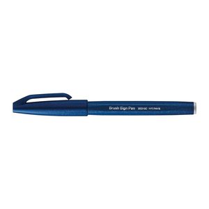 Pentel SES15C-CAX Brush-Pen blau, 1 St.