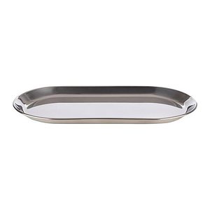 APS Tablett KAFFEEHAUS silber oval 30,0 x 15,5 cm, 1 St.