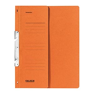 FALKEN Einhakhefter Karton orange DIN A4, halber Deckel, 1 St.