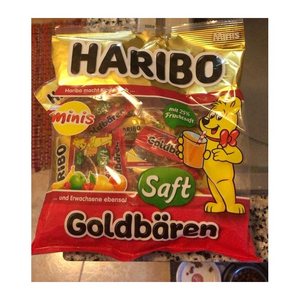 HARIBO SAFT GOLDBÄREN Minibeutel Fruchtgummi 14 St./220,0 g, 1 Pack