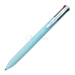 PILOT 4-Farben-Kugelschreiber Super Grip-G4 hellblau, Schreibfarbe: schwarz, blau, rot, grün, 1 St.