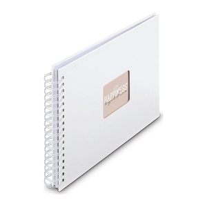 hama Fotoalbum Fine Art neutral 28,0 x 24,0 cm, 50 weiße Seiten