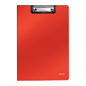 LEITZ Klemmbrettmappe Solid 3962 DIN A4 hellrot Kunststoff, 1 St.