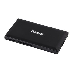 hama Multi-microSD, SD, Memory Stick, Compact Flash-Kartenleser schwarz