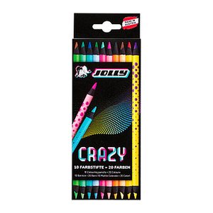 JOLLY Crazy Buntstifte farbsortiert, 10 St.