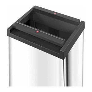 Hailo Big-Box Swing XL Mülleimer 52,0 l silber, 1 St.