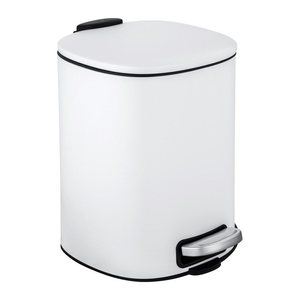 WENKO Alassio Kosmetikeimer 5,0 l weiß, 1 St.