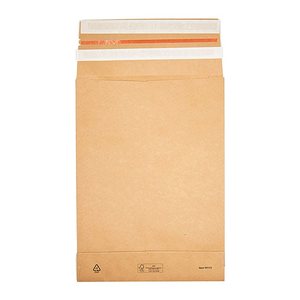 BONG Faltentaschen e-Green ca. DIN C3 ohne Fenster braun mit 12,0 cm Falte, 200 St.