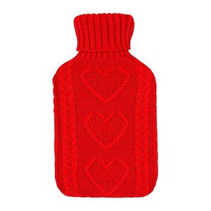 WUNDmed® 2 Liter Wärmflasche rot, grau, blau