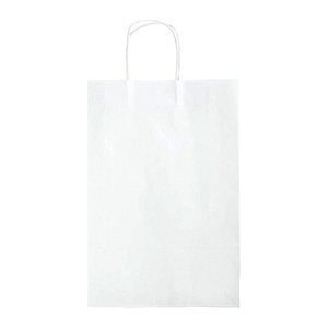 folia Papier-Tragetaschen XL weiß 31,0 x 42,0 cm, 15 St.