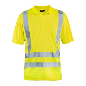 BLAKLÄDER® unisex Warnschutz Shirt 3391 gelb Größe L, 1 St.