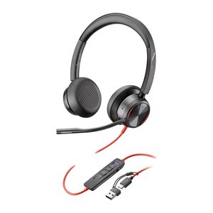 poly Blackwire 8225 Bluetooth-Headset schwarz