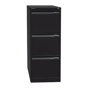 BISLEY Hängeregistraturschrank schwarz 3 Schubladen 41,3 x 62,2 x 101,6 cm, 1 St.