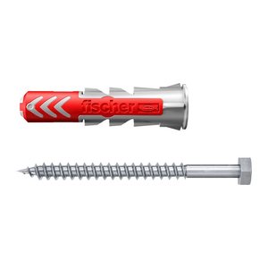 fischer DuoPower 14x70 S 538259 Dübel mit Schrauben Ø 12 mm x 60 mm, 8 St.