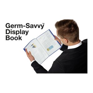 RAPESCO® Germ-Savvy™ Sichtbuch DIN A4, 20 Hüllen schwarz, 1 St.