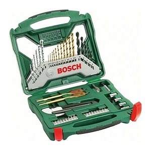 BOSCH Bohrer- und Bit-Set X-Line, 50-teilig