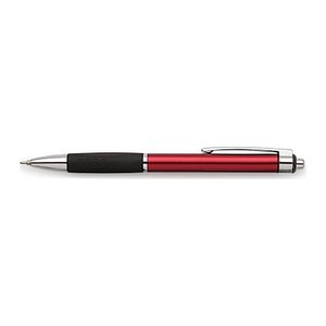 UNOMAX® Kugelschreiber Quartz Classic rot, Schreibfarbe: blau, 1 St.