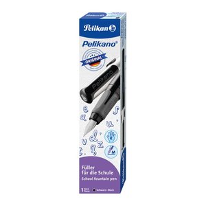 Pelikan Pelikano® Patronenfüller schwarz M (mittel), 1 St.