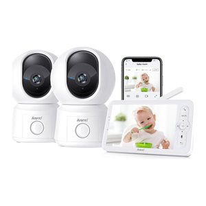 Arenti 2MP/1080P WiFi Baby Kit w. dual cameras+LCD