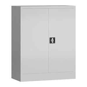 ClassiX Stahlschrank X-530317 signalweiß 2 Fachböden 80,0 x 38,0 x 100,0 cm, aufgebaut, 1 St.