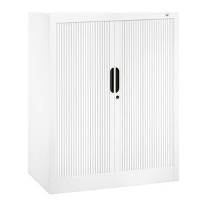 CP Omnispace Rollladenschrank verkehrsweiß 2 Fachböden 80,0 x 42,0 x 103,0 cm