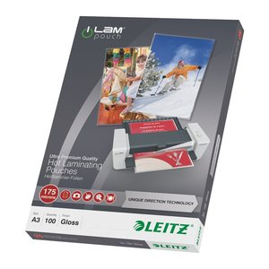 LEITZ Laminierfolien UDT glänzend für A3 175 micron, 100 St.