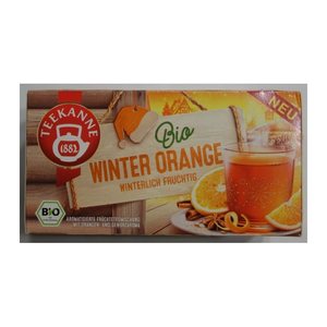 TEEKANNE Bio Winter Orange Bio-Tee 18 Portionen